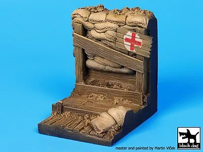 Black Dog 1/35 WWI Trench Section Vignette / Diorama Base (45mm X 45mm) D35034 • $19.98