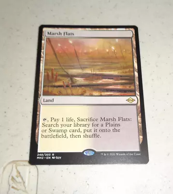 ~1x Marsh Flats X1 ~NM~ Modern Horizons 2 Magic The Gathering MTG~ • $13.99