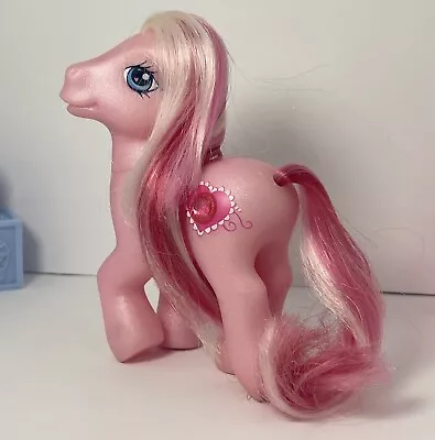 My Little Pony G3 MLP Valenshy Jewel Pony Jeweled Cutie Mark 2003 Hasbro  Pink • $12