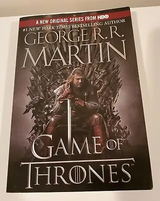 Game Of Thrones Book One ~ A Song Of Ice & Fire By George R.R. Martin Paperback • $9.95