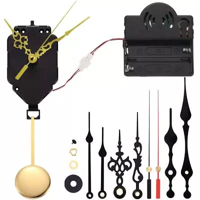 Quartz Pendulum Trigger Clock Movement Chime Music Box Completer DIY Wall Mec... • $29.22