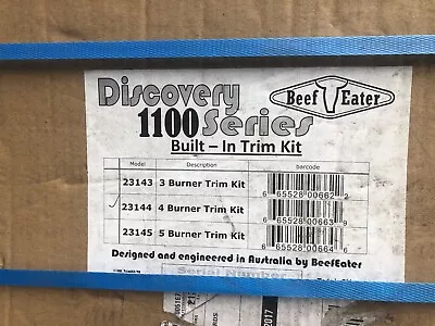 Beefeater Trim Kit For Discovery 1100 4 Burner Built-in Barbecue - BD23144 NEW • $110