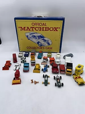 Vintage1966 Matchbox Lesney Cars And Case Lot Made In England Several Rare • $99