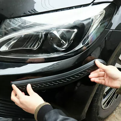 $18.72 • Buy 2x Car Accessories Bumper Corner Protector Door Guard Cover Anti Scratch Sticker