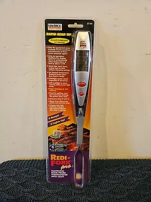 Maverick Redi Fork Pro Electronic Food Prob Thermometer Model Et-64 W/light Nip • $21.99