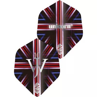 Unicorn James Wade Dart Flights Union Jack Ultrafly 75 AR1 Shape 1 Set • £3.95