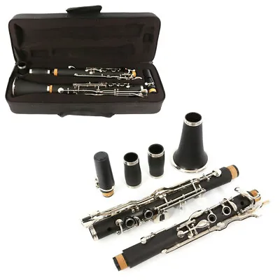 New Professional Clarinet G Key Ebonite Clarinet Nickel Plated Sweet Tone • $165