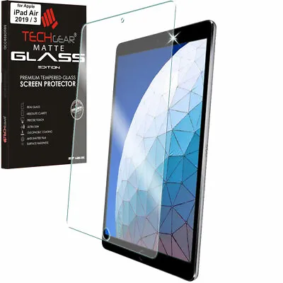 TECHGEAR Anti-Glare TEMPERED GLASS MATTE Screen Protector Apple IPad Air 3 10.5  • £7.95