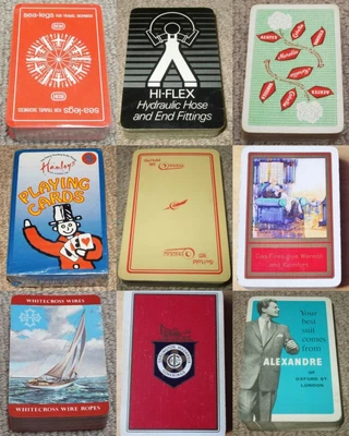 $9.13 • Buy Advertising Vintage Pack Of Playing Cards (f)