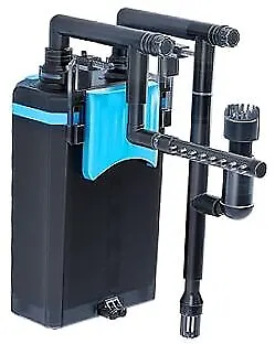  Hang On Back Aquarium Filter 15-60 Gallons 185GPH 4-Stage Filtration For 8W • $97.39