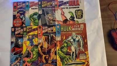 $279.88 • Buy Tales To Astonish #84, 85, 86, 87, 88, 89, 92, 93 Marvel Comics Ave 7.0