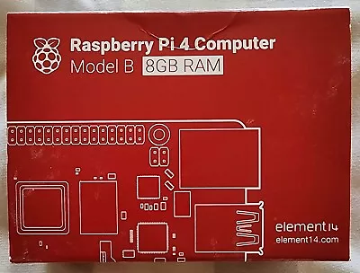 Raspberry Pi 4 Computer Model B 8GB RAM NEW  • $65