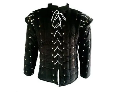 Studded Medieval Arming Doublet Jacket Functional Gambeson SCA Larp Costume Art • $135