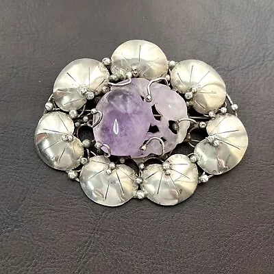 Mary Gage Vintage Sterling Silver Brooch Pin • $600