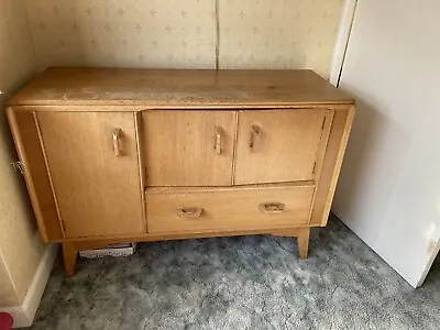 Mid Century E Gomme G Plan Brandon Sideboard Cabinet 1950s And Drop Leaf Table • £450