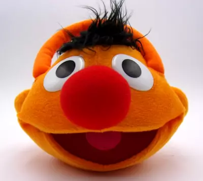 Rare Ernie Plush Purse Bag Tote Knapsack Jim Henson Sesame Street • $24.99