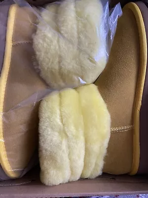 Ugg Boots WDAKOTA Size 10 Yellow Color  (RUNS SMALL Fits Size 8-9) • $60