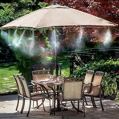 7.5m - Garden Sprinkler Nozzles MISTING COOLING SYSTEM Micro Drip Irrigation__UK • £14.45