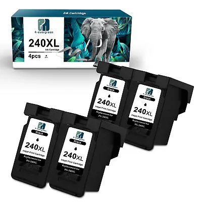 PG240 XXL PG-240XL  Black Ink Cartridges Combo For Canon PIXMA MG2120 MG2220 • $20.85