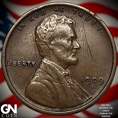 1909 S Lincoln Cent Wheat Penny Y1268 • $90