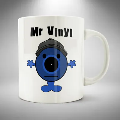 Mr Vinyl Mug / Cup Coffee Tea Funny Vinyl Junkie Creat Digger Record Music Lover • £8.99