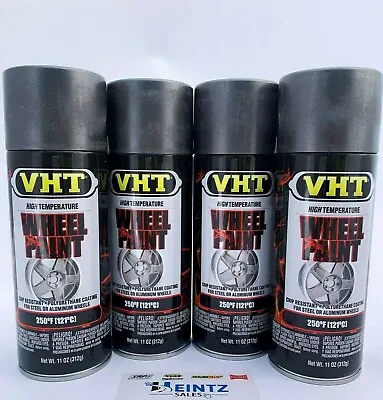 VHT SP189 High Temperature GRAPHITE Wheel Paint 11oz. Chip Resistant (4 Pack) • $54.99
