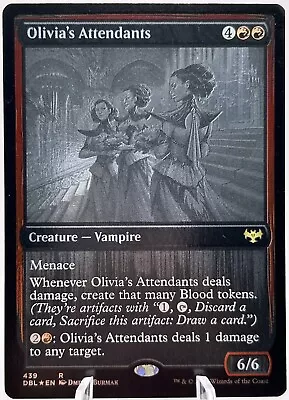 Olivia's Attendants 439 Foil Innistrad Double Feature DBL MTG NM/LP • $3.99