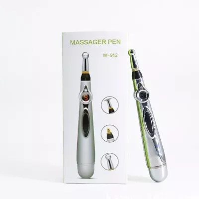 Electronic Acupuncture Pen Meridians Laser Therapy Health Massager Mutifunction • $9.49