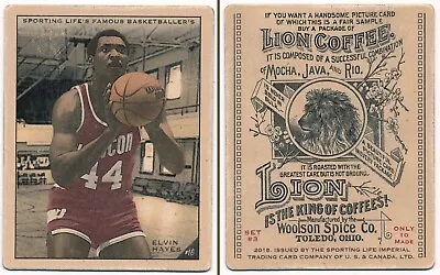 Sporting Life Famous Basketballer's Series#16 Elvin Hayes Houston Rockets HOF • $6.99