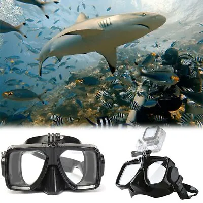 $23.94 • Buy Snorkel Scuba Camera Mask Diving Underwater Swimming Goggles For GoPro