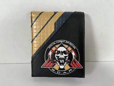 Call Of Duty S.C.A.R. Wallet 2016 New Red Black Faux Leather Bifold Video Gaming • $11.99