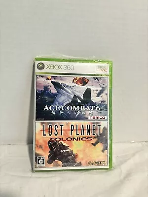 Ace Combat 6 + Lost Planet Colonies Xbox360 Japanese Import Plays In English US  • $24