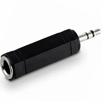£2.58 • Buy BIG To SMALL Headphone Adapter Converter Plug 6.35mm To 3.5mm Jack Audio