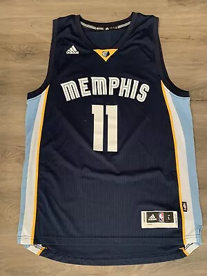 Authentic Used Adidas Mike Conley Jr Memphis Grizzlies Swingman Jersey Men Large • $99.95