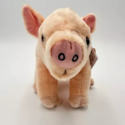 Wild Republic Pig Cuddlekins 12  Stuffed Animal Pink Mini Pig Baby Piggy Plush • $9.50