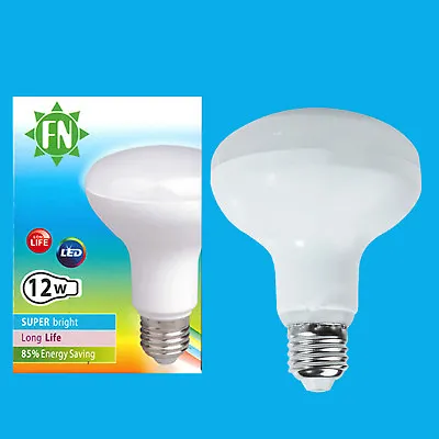 2x 12W R80 Reflector Spot Light LED ES Bulb E27 Daylight White 6500K Lamp 1000lm • $27.89