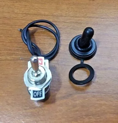 Heavy Duty Waterproof 2 Position On/Off Low Profile Toggle Switch  • $12.95