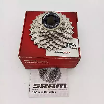 Sran Red Power Dome 10spd Cassette 11-25T Black Edition NOS Road Racing Bike • $139.90