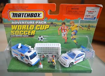 World Cup France 98 Matchbox Pack. • £22.99