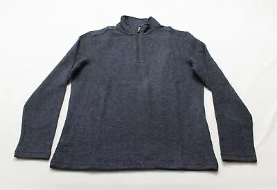 Artefact Men's Barry Textured 1/4 Zip Pullover Sweater LV5 Navy Small NWT • $20.89