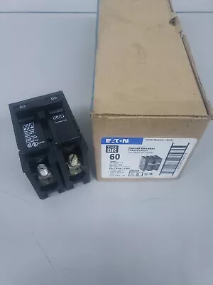 New In Box! Eaton BR 260 60Amp Double Pole Standard Trip Circuit Breaker • $22.49