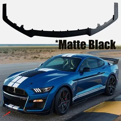 GT500 Style Unpainted Replacement Front Lip For 18-23 Ford Mustang Front Bumper • $102.98