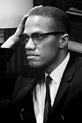 Malcolm X Political Representative Activist Wall Art Home Decor - POSTER 20x30 • $23.99