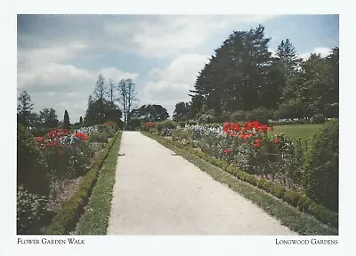 *Pa--Postcard- Flower Garden Walk  /Abt 1915/ *Longwood Gardens- {*L2-S4} • $4.28
