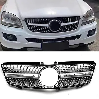 For Mercedes Benz W164 ML Class 2005-2008 Front Bumper Hood Grille Grill • $108.90