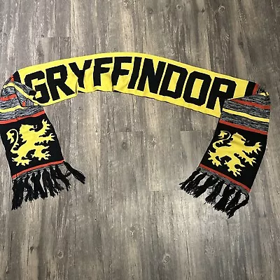 Harry Potter Scarf Gryffindor Reversible Spell-lout Extra Long Scarf • $14.95