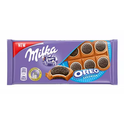 8x MONDELEZ CZEKOLADA MILKA SANDWICH OREO 92G X8 Pcs  • £17.95