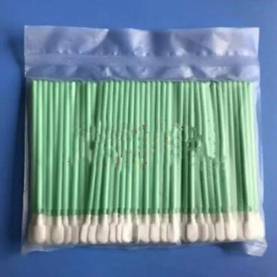 $10.99 • Buy 100Pcs Cleaning Foam Swabs Sticks Fit For Roland Mimaki Mutoh Epson Printer