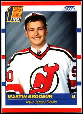 1990-91 Score #439 Martin Brodeur - Rookie RC FREE SHIPPING! • $3.99