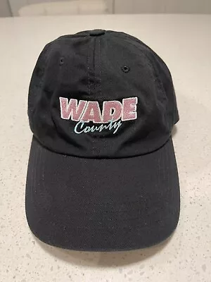 ‘Wade County’ Miami Dwyane Wade Black Adjustable Hat • $8.50